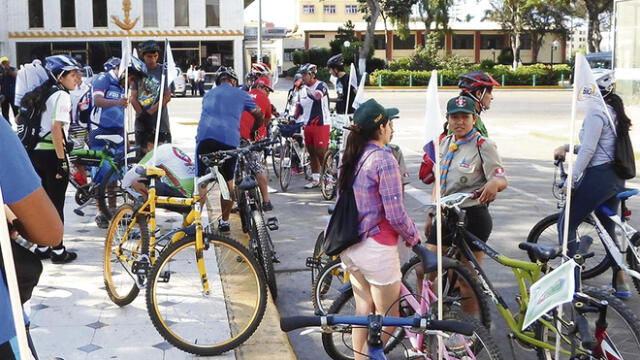 Promueven uso de la bicicleta en Chiclayo