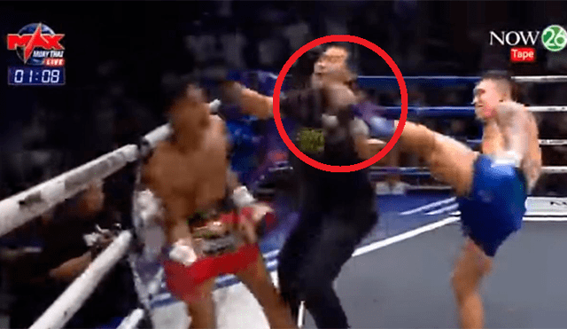 Facebook: Boxeador intenta dar K.O. a su rival, pero termina cometiendo terrible error [VIDEO]