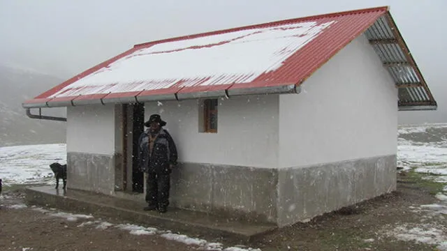 Construyeron más de mil viviendas rurales para afectados por el frío en el sur