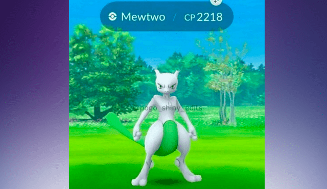 Jugador peruano le regala a su novia un Mewtwo shiny en Pokémon GO.