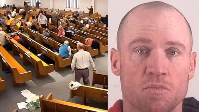 Keith Thomas Kinnunen, el perfil del hombre que mató a dos personas dentro de una iglesia. Foto: difusión