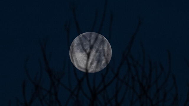 La última 'Luna Azul' de la década se posa en el cielo limeño