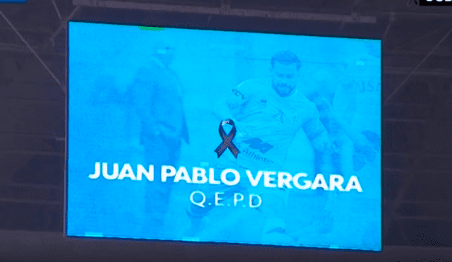 El desaparecido futbolista de Deportivo Binacional recibió emotivo homenaje en la antesala del partido entre Alianza Lima vs. Sporting Cristal en el Estadio Nacional.