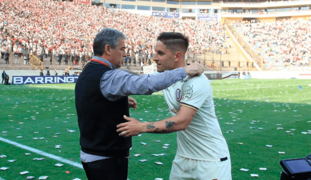 Pablo Bengoechea dirigió a Alejandro Hohberg en Alianza Lima, el 2017 y 2018.