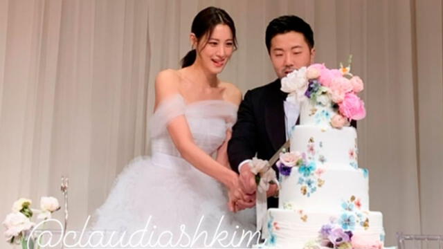 Claudia Kim se casó con el CEO de negocios coreano-estadounidense Cha Min Geun.