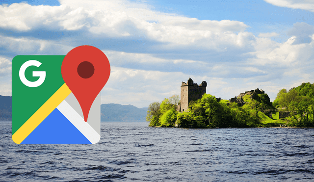 Google Maps: Curiosa imagen sale si buscas el 'Lago Ness' [FOTOS]