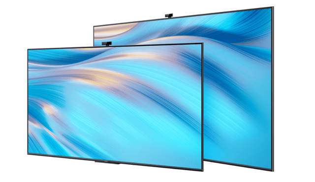 El smart TV está disponible en dos tamaños: 65" y 75". Foto: Huawei