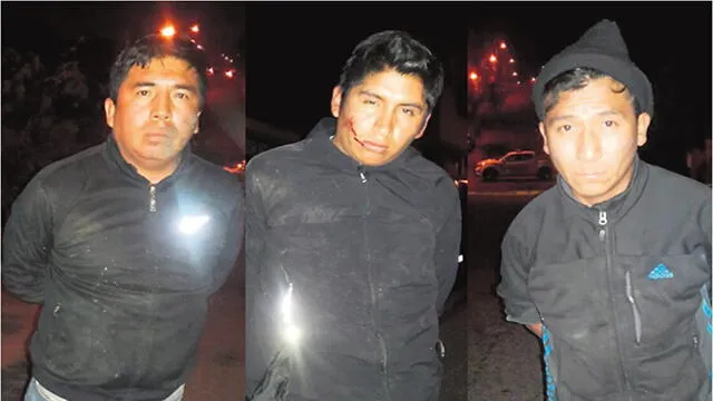 Arequipa: Capturan a banda dedicada a secuestros al paso