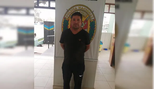Jorge Coronel Mendoza, fue trasladado a la comisaría de El Pedregal. Foto: PNP