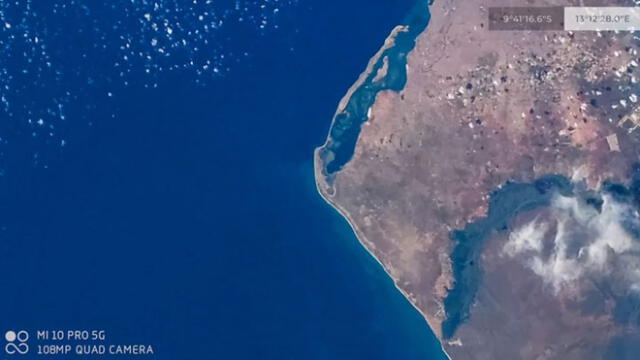 Xiaomi fotografió la Tierra desde el espacio.
