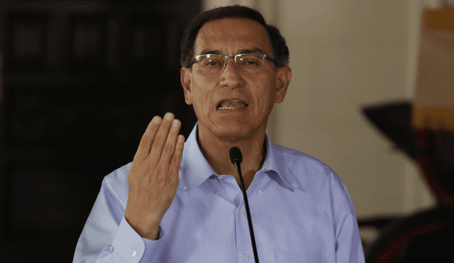 Martín Vizcarra: "En el Perú no hay persecución política para nadie"