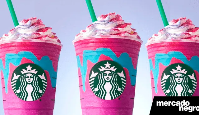 Starbucks lanza su nuevo Frapuccino Unicornio