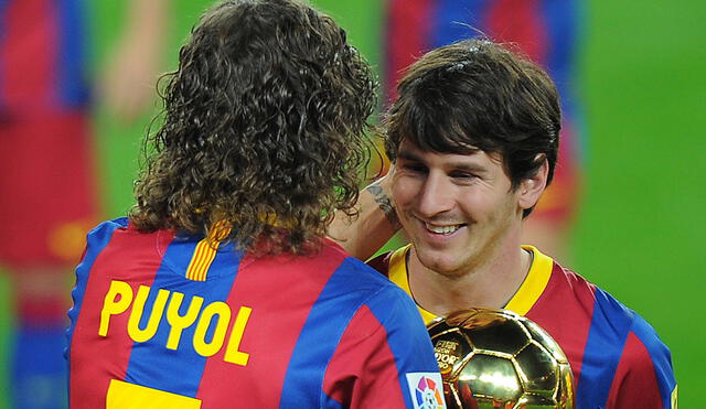 Carles Puyol reveló que Lionel Messi jugará hasta los 38 años. Foto: AFP