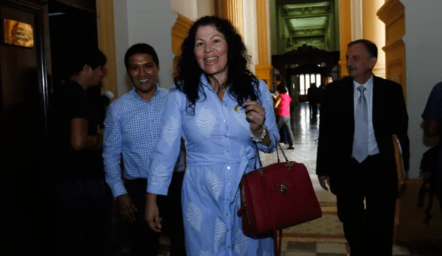 Fujimorista Yesenia Ponce dice que no le preocupa debate de su suspensión