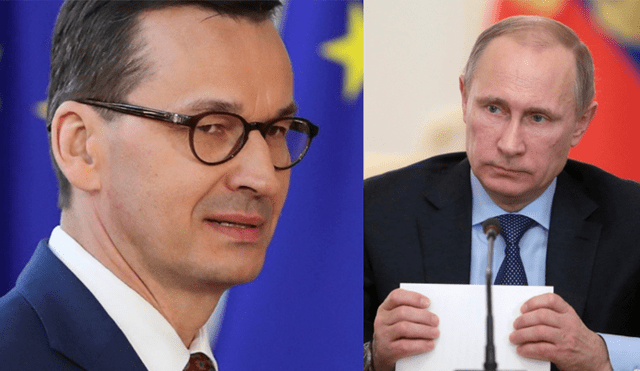 Mateusz Morawiecki criticó con firmeza a Vladimir Putin.