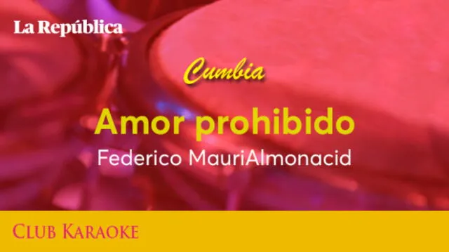 Amor prohibido, canción de Federico Mauri Almonacid