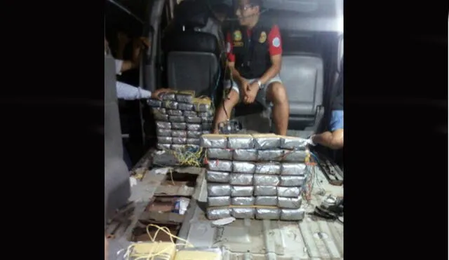 Vraem: Decomisan más de 110 kilos de droga camufladas en una camioneta [VIDEO]