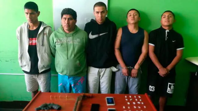 Chimbote: detienen a cinco sujetos que pretendían asaltar a una agencia de giros
