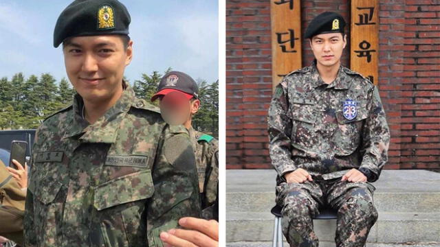 El actor realizó su servicio militar desde mayo del 2017 hasta abril del 2019.