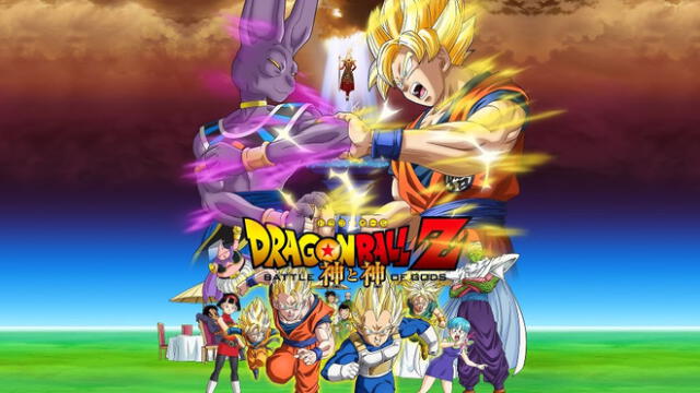 Dragon Ball Z: La batalla de los dioses es una de las películas que podrás disfrutar este fin de semana en tu hogar. (Foto: Internet)