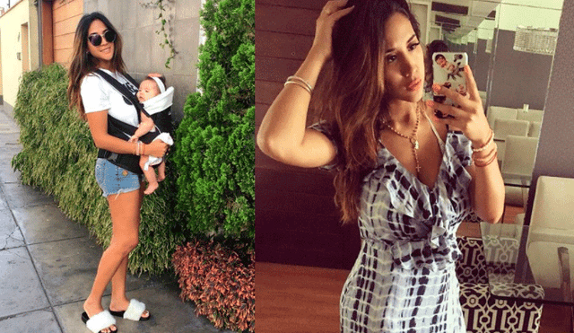 Melissa Paredes y su hija enternecen en Instagram con atuendos similares [FOTOS]