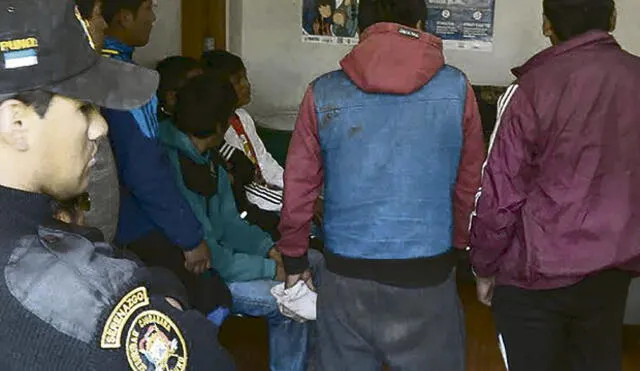 Detienen a 6 bolivianos por no tener permiso de ingreso al Perú