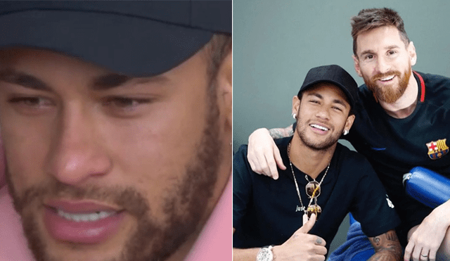 Neymar se emocionó al hablar sobre su amistad con Lionel Messi [VIDEO]