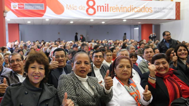 ¡Atención! Gobierno autorizó tercer pago a 583 trabajadores cesados en época de Fujimori