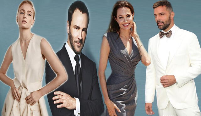 Ricky Martin, Sophie Turner, Ricky Martin, Angelina Jolie
