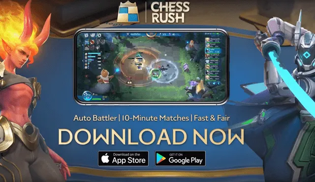 Chess Rush: conoce el Auto Chess gratis de los creadores de PUBG Movile  para celulares, Dota 2, Tencet, , Android, iOS, Play Store, App Store, League of Legends, Videojuegos