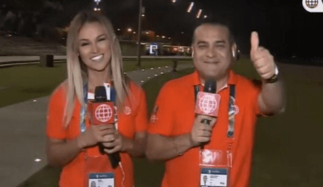 Angie Arizaga recibe crueles comentarios del público por cubrir la Copa América 2019
