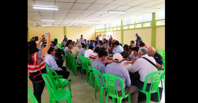 Lambayeque: PCM y colectivos de Olmos instalan mesa de diálogo y toman acuerdos 