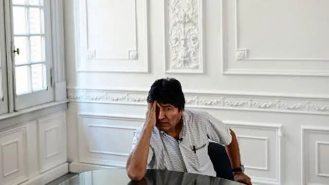 Evo Morales, expresidente de Bolivia. Foto: AFP.