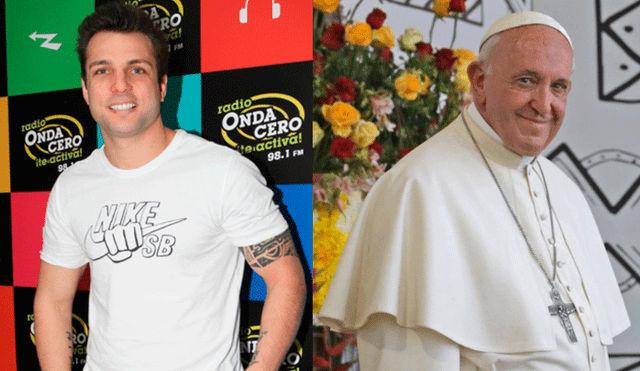 Nicola Porcella y su dedicatoria al papa Francisco vía Instagram