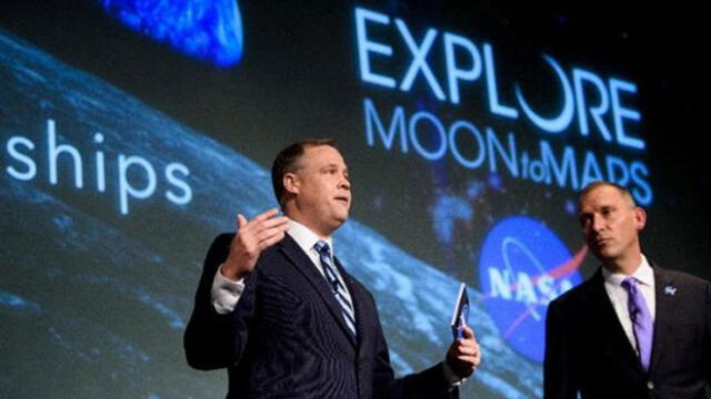 Jim Bridenstine, administrador de la NASA. Foto: AFP.