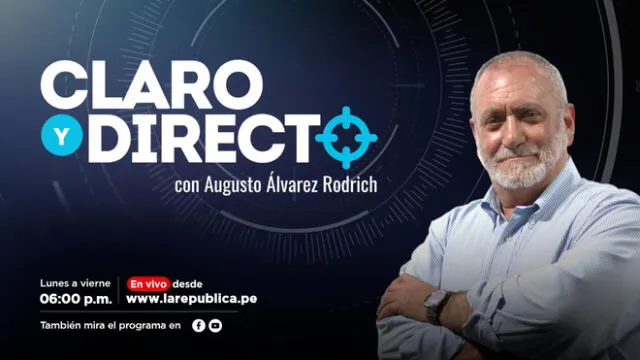 'Claro y directo', el nuevo programa político de RTV que se estrena este jueves