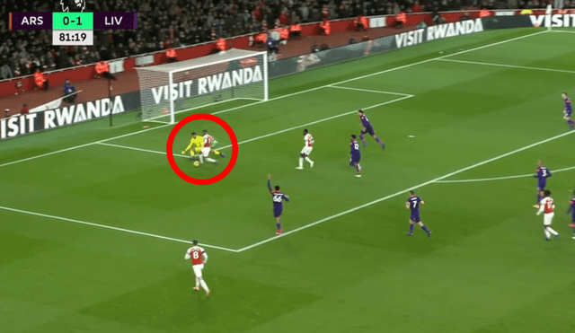 Arsenal vs Liverpool: Lacazette 'bailó' a Allison y colocó el 1-1 [VIDEO]