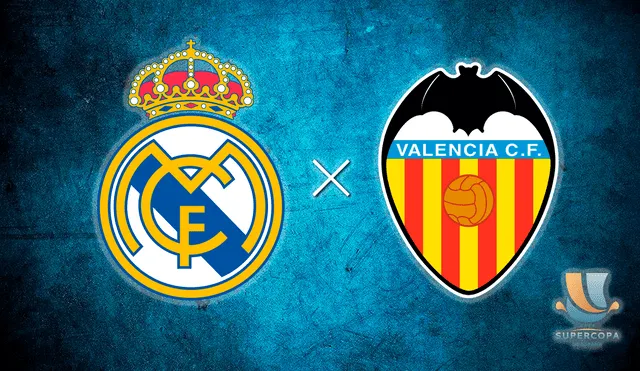 Real Madrid vs. Valencia EN VIVO vía DirecTV por la Supercopa de España.
