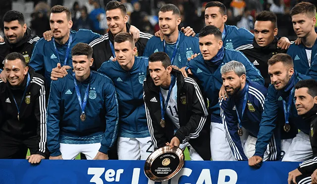 Argentina se quedó con la medalla de bronce al vencer por 2-1 a Chile en la Copa América 2019.