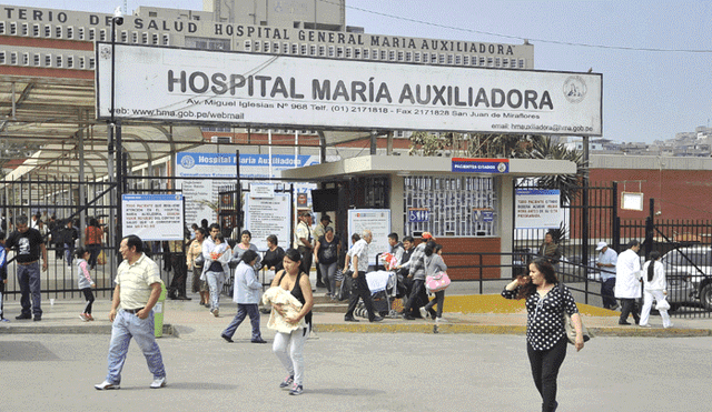 Hospital María Auxiliadora: médicos atienden a particulares en turnos pagados por el Minsa