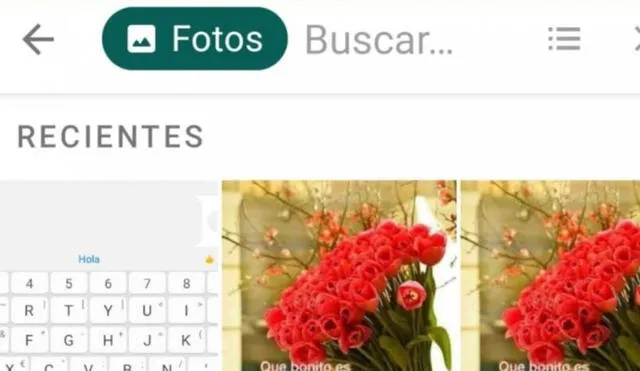 WhatsApp estrena nuevo panel en su versión para Android que permite filtrar las búsqueda por tipo de archivo y emisor. Foto: Computer Hoy