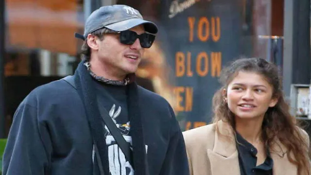 Zendaya y Jacob Elordi en Nueva York (Foto: Difusión)