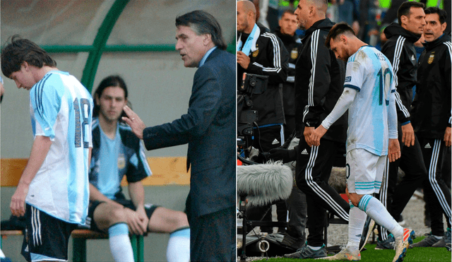 Messi fue expulsado por segunda vez en su carrera tras altercado con Medel en el Argentina vs. Chile. | Foto: AFP