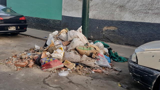  Barranco: alarma por calles llenas de basura