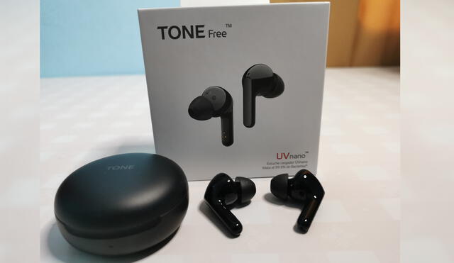 LG Tone Free FN6: unboxing de audífonos con estuche UV que mata bacterias