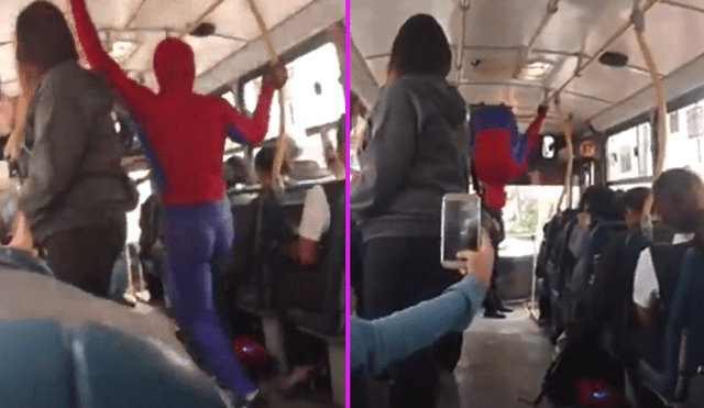 Facebook: “Spiderman” limeño cumple “Dura Challenge” y se vuelve viral en las redes 