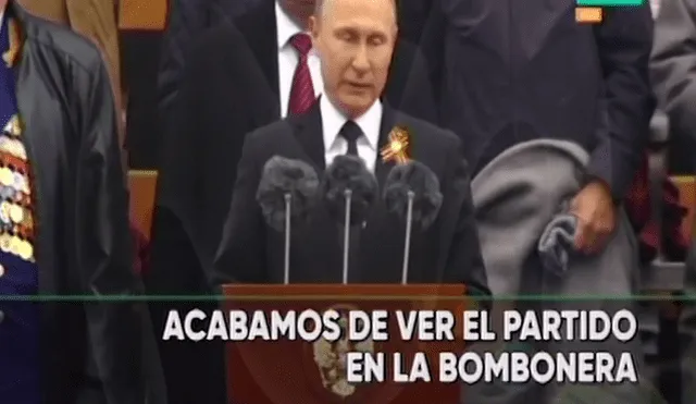 Perú vs. Argentina: ‘Vladimir Putin’ le envía un mensaje de aliento a la selección peruana [VIDEO] 