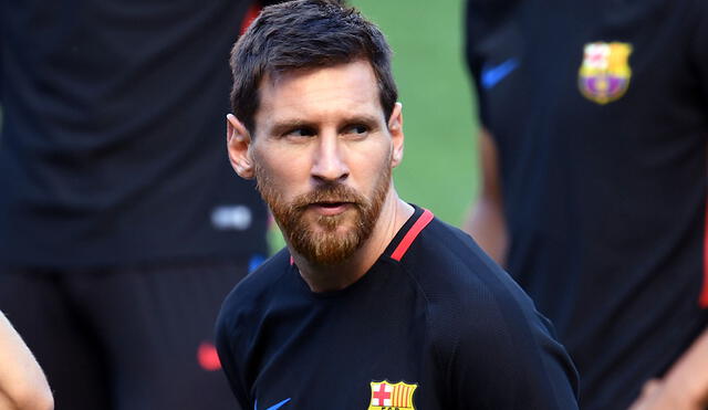 Lionel Messi llegó al FC Barcelona a los 13 años. Foto: AFP