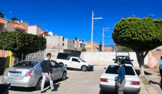 Exteriores de la vivienda donde se cometió el crimen.