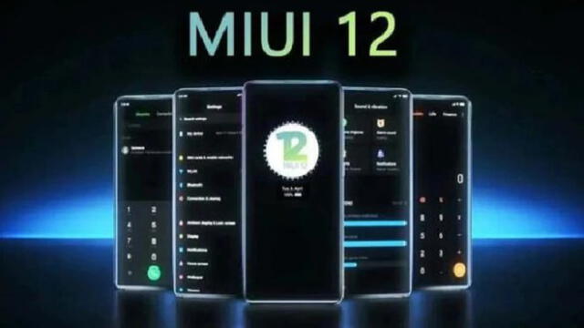 MIUI 12 es la capa de personalización de Xiaomi.